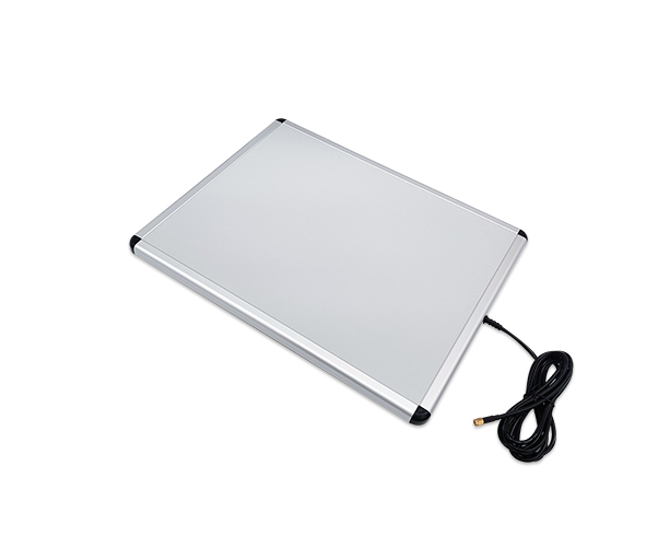 Silber Farbe flache 13.56MHz RFID Settlement Desk Reader Antenne Hohe Leserate 445*365*17mm Größe